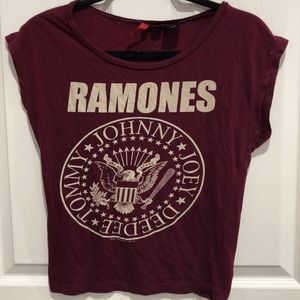 The Ramones band tee